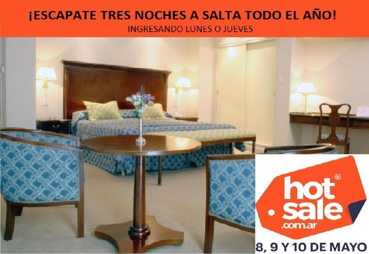 Provincial Plaza Hotel Salta Kültér fotó